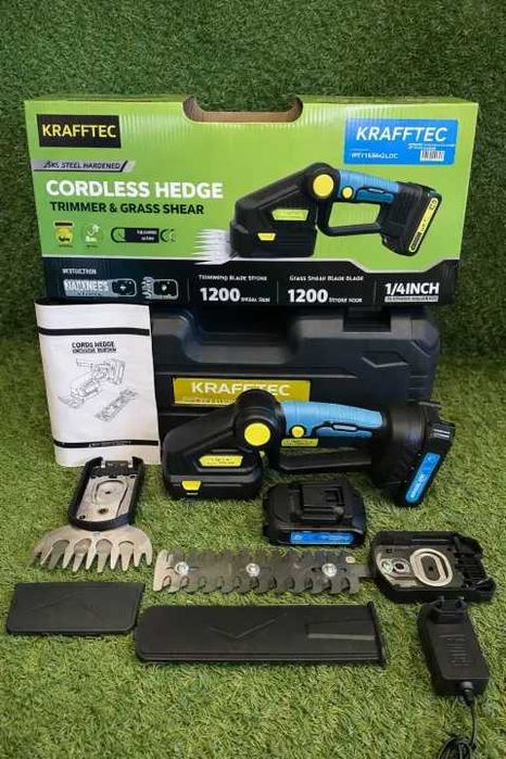 Електросекатор 36 вольт для обрізки гілок. Надійний садовий набір