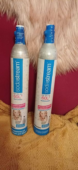 Sodastream orginalna z niemiec 2 sztuki butli pełne