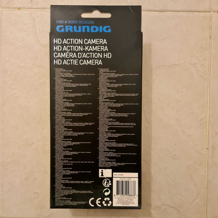 Action Camera HD Grunding Estanque