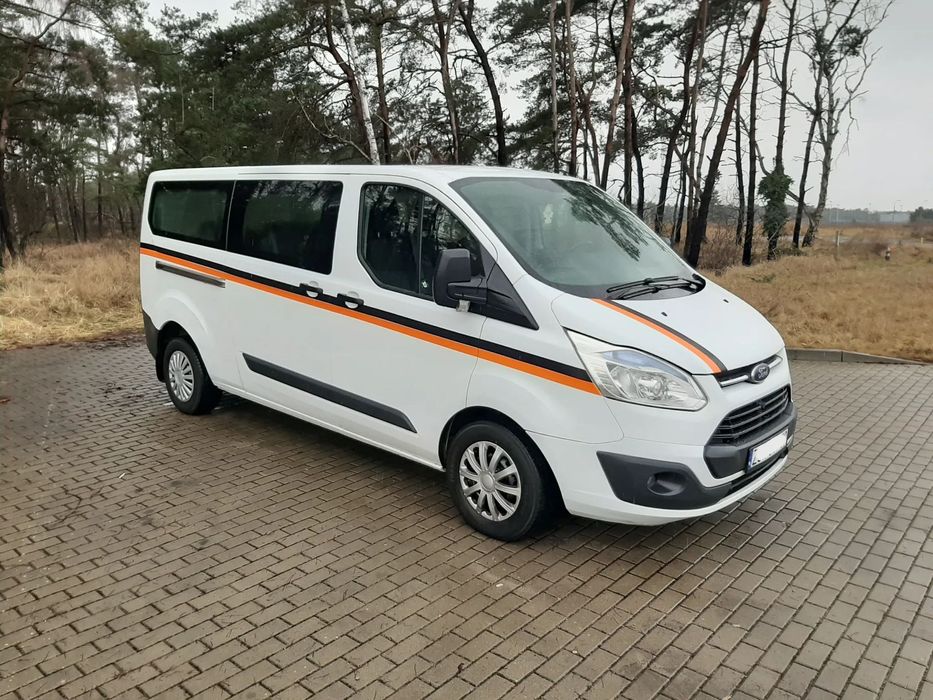 Ford Transit Custom 2.2 TDCI,LONG,9-osobowy,klima,tempomat,salonowy,zadbany.