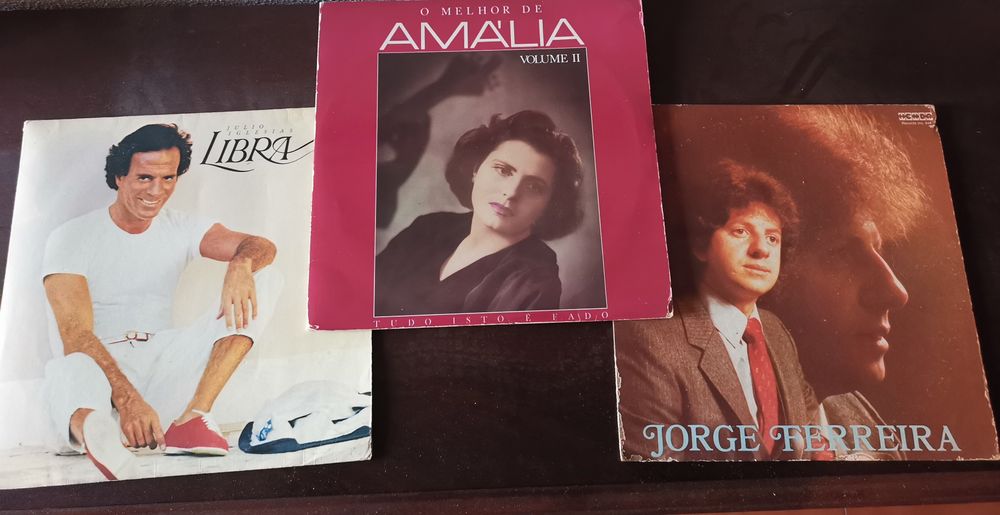 Discos de vinil em óptimo estado
