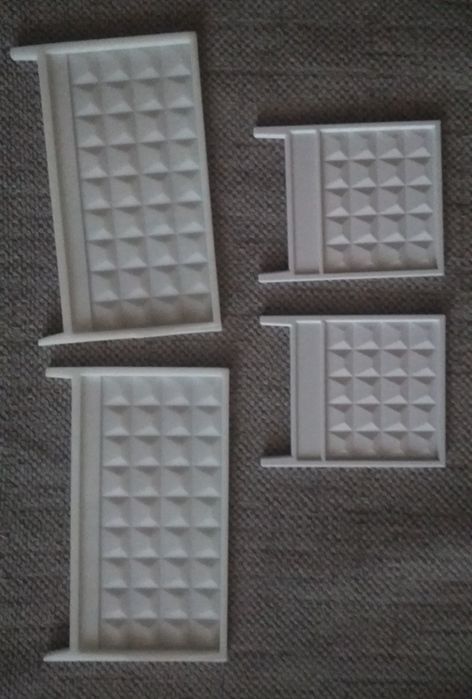 Матеріали для діорама: паркані плити, тротуарні доріжки, бруківка