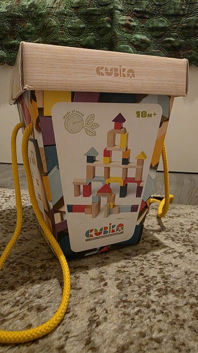Дерев'яний конструктор Cubika