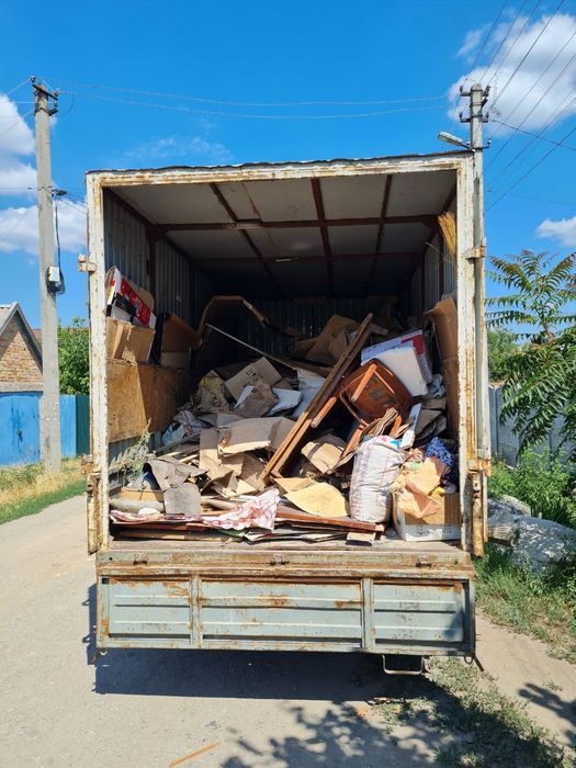 Вивіз будівельного сміття,старих меблів,мотлоху,газель 2т,холодильник
