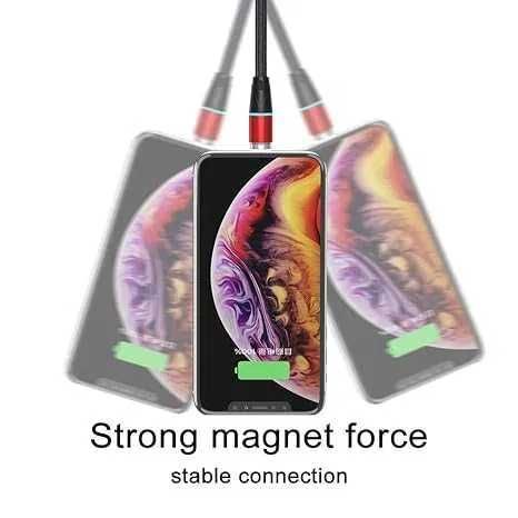 Magnetyczny kabel ładujący, 2 w 1 NetDot Gen12 3 Pack