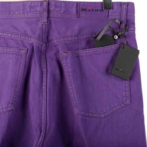 Новi джинси люкс, Kiton Napoli, 100% cotton, розмір US: 34 EU: 50