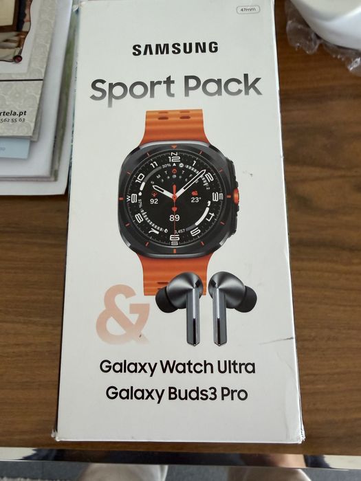 Samsung watch ultra LTE + buds 3 pro troca