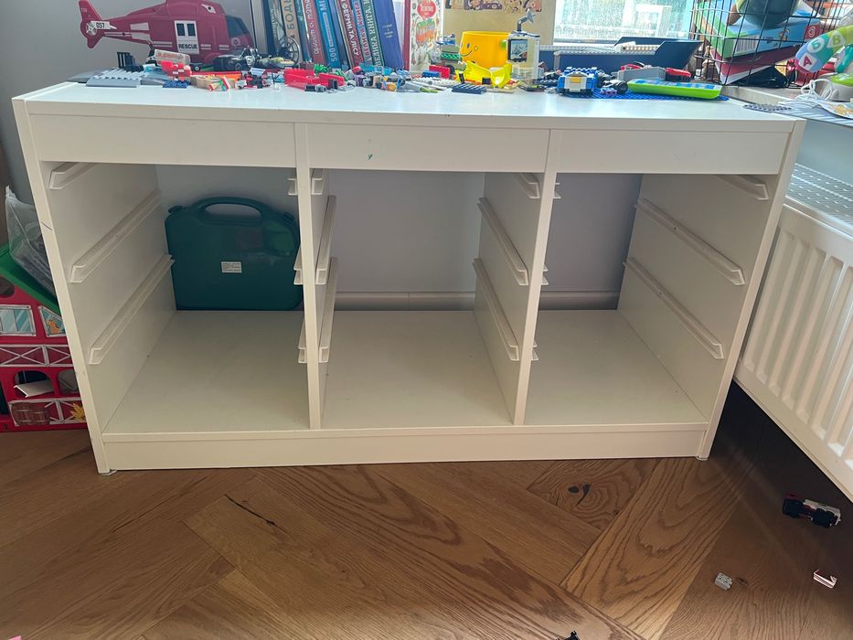 Regał ikea trofast biały