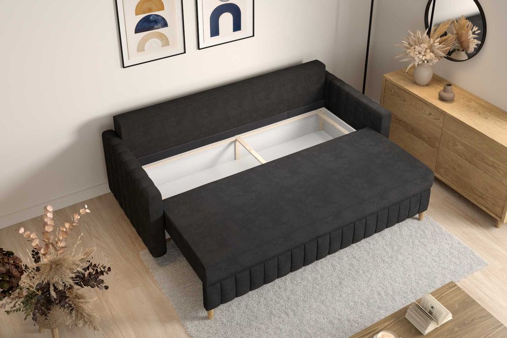 Kanapa Malmo. Wersalka, łóżko, sofa. Automat DL, funkcja spania!