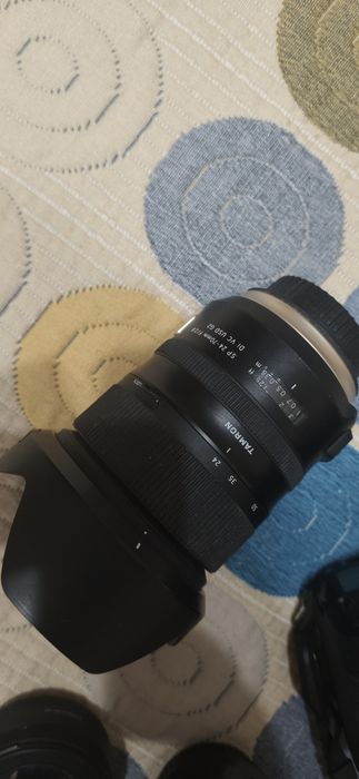 Canon 6d Mark 2 com lentes