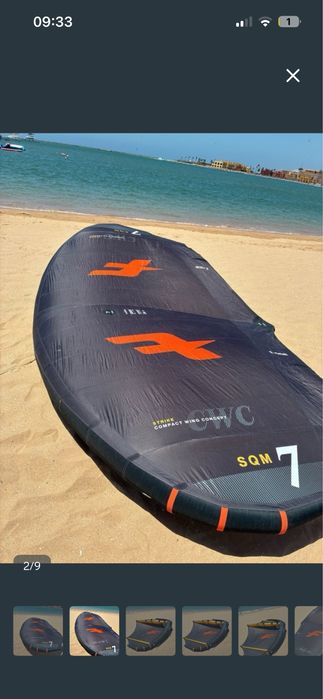 Asa F-one Strke CWC 7m V4 - otimo estado