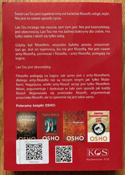 Tao trzy skarby - OSHO