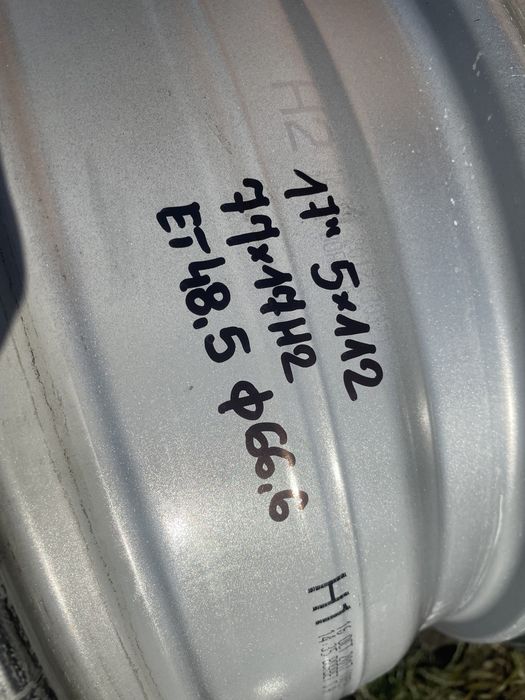 Piękny komplet felg aluminiowych 17” 5x112 Mercedes