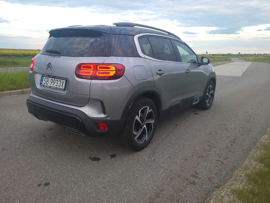 Citroen C5 Aircross 1.2 Benzyna • 2019 r. • Bezwypadkowy • Bardzo dobry stan
