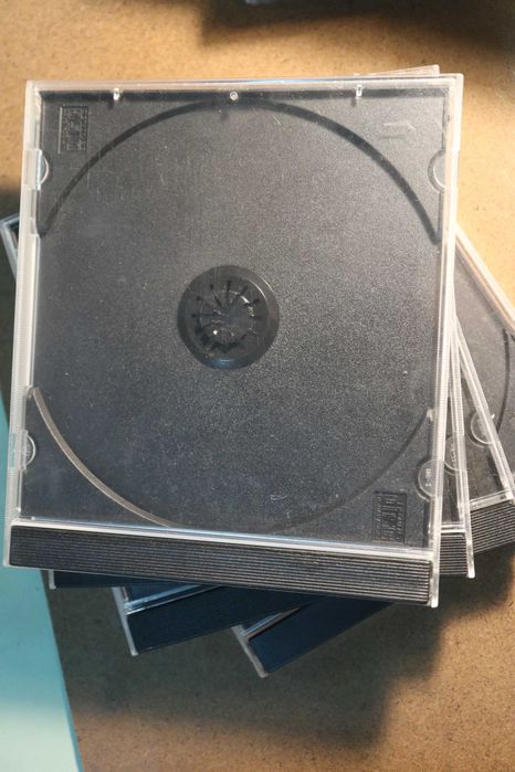 Caixas de Cd's para 1 cd/dvd ou 2 cd's/dvd's