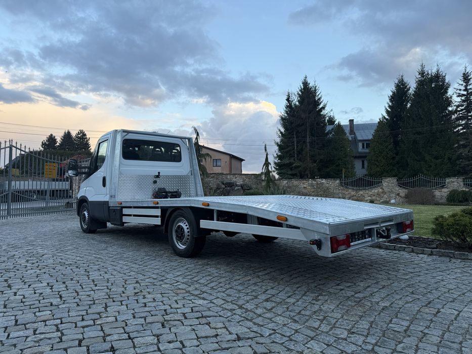 Zabudowa laweta pomoc drogowa producent maxi fiat peugeot boxer daily