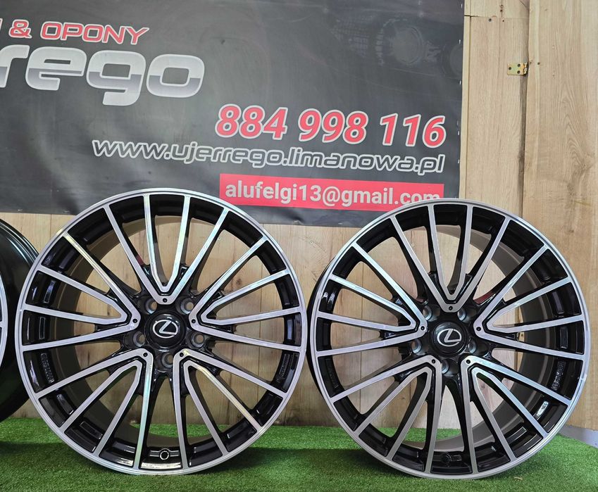 NOWE ALUFELGI LEXUS 19x5x114,3 - Es,Gs,Is,Nx,Rc,Rx, Ux
