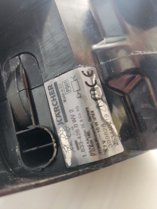 Myjka Karcher WV2 OBUDOWA KORPUS Włącznik Silnik pojemnik ssawka głowi