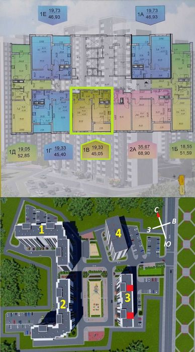 1-комнатная квартира по адресу ул. Коноплянская (площадь 45 м²) - Atlanta.ua - фото 13