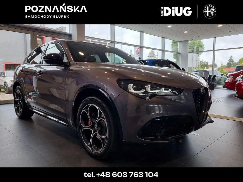 Alfa Romeo Stelvio 2.0 280KM Veloce, od ręki salon Auto Diug Słupsk