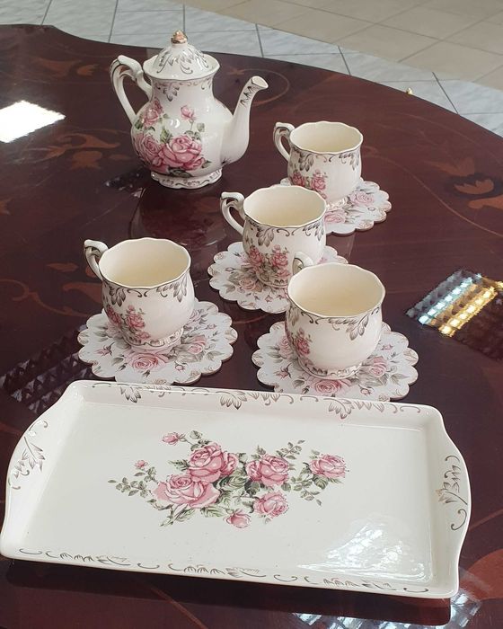 serwis kawowy ceramiczny