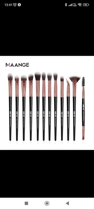 Hit 12szt. Pędzle do makijażu oka pędzel pędzelki