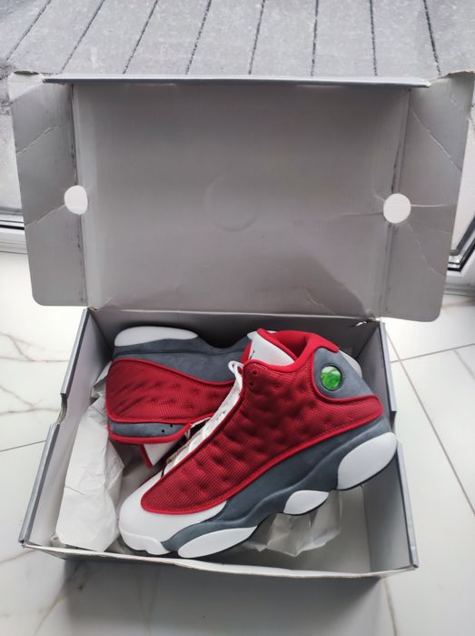 Air Jordan 13 Retro Flint White/Red /Grey 100% Oryginał 47,5 31cm