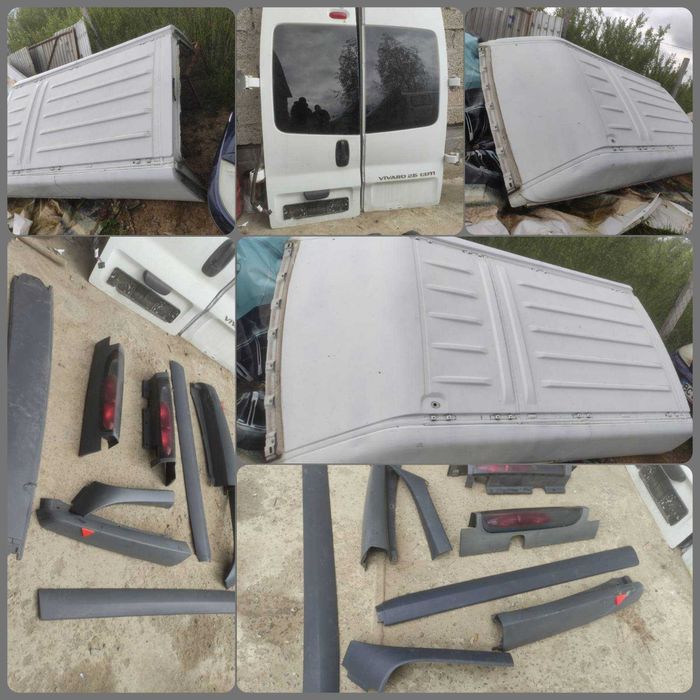 Renault Trafic Криша Opel Vivaro Long