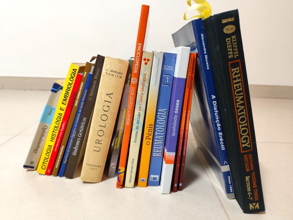 Livros de Medicina (Urologia / Reumatologia / Pneumologia)