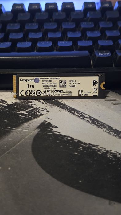 NVME M2 SSD Kingston Fury, Toshiba 1000 gb 1 to 512gb