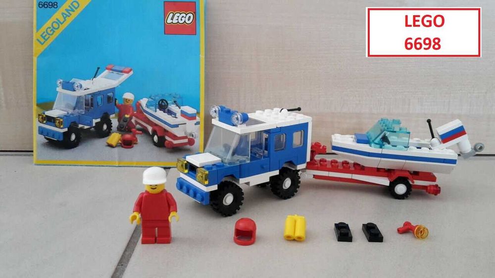 LEGO City: 6378; 6688; 6621; 6629; 6653; 6698