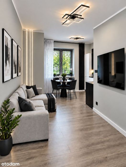 Mieszkanie 36 m² - 2 oddzielne pokoje + salon z aneksem, Uczelnie, KSM