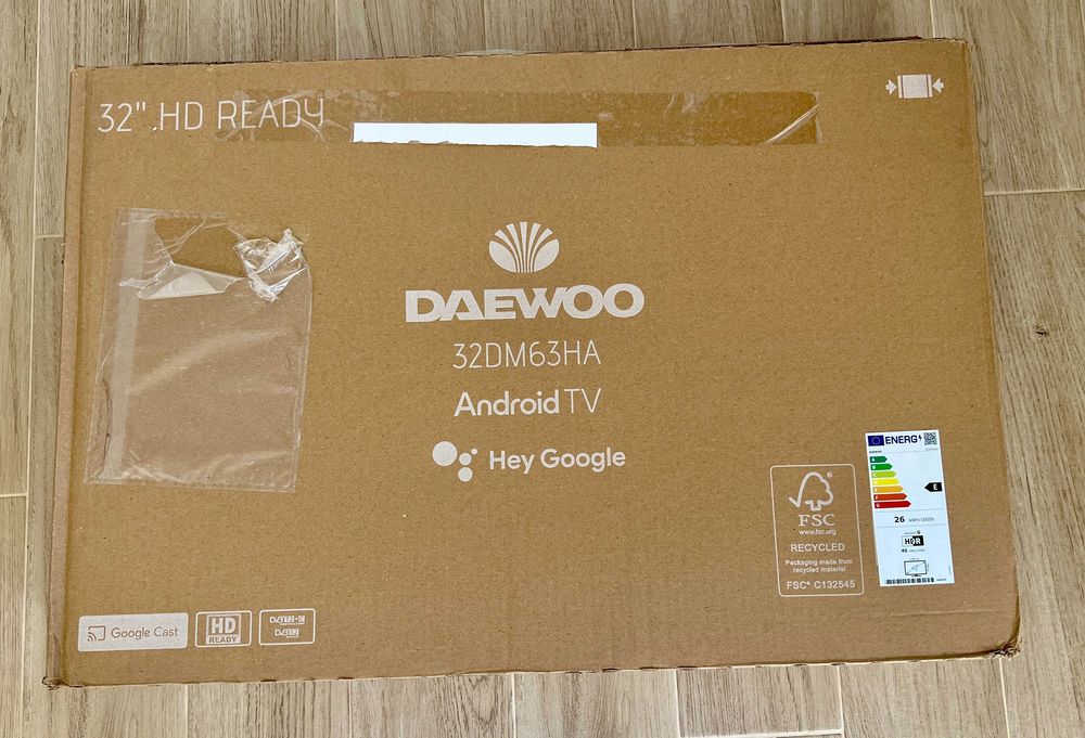 Tv Led Daewoo 32DM63HA **NOVA**