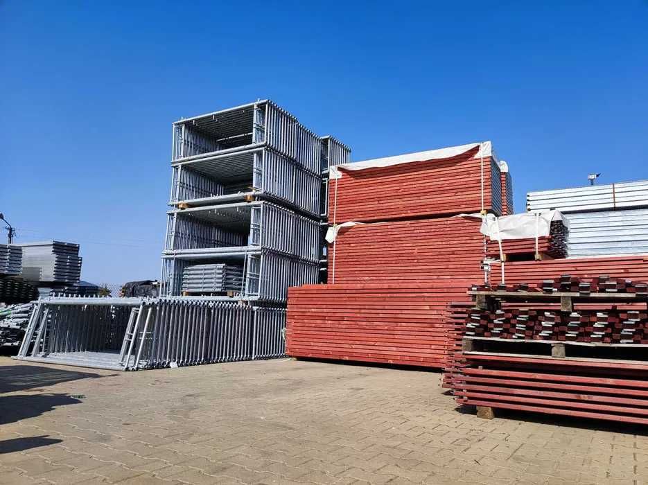 100 m2 PROMOCJA rusztowanie PLETTAC pletak elewacyjne nie UŻYWANE NOWE