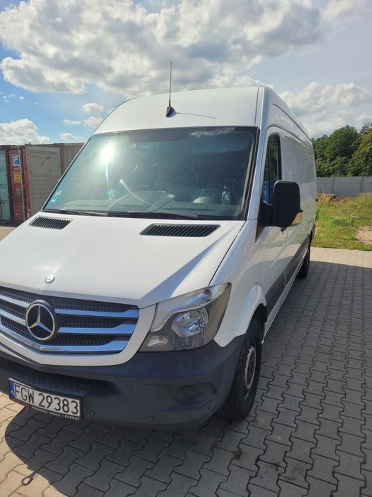 Mercedes sprinter maxi max uszkodzony