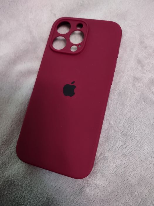 Чохол силіконовий Full Silicone Case for iPhone 14 Pro Max Plum (з захистом камери)