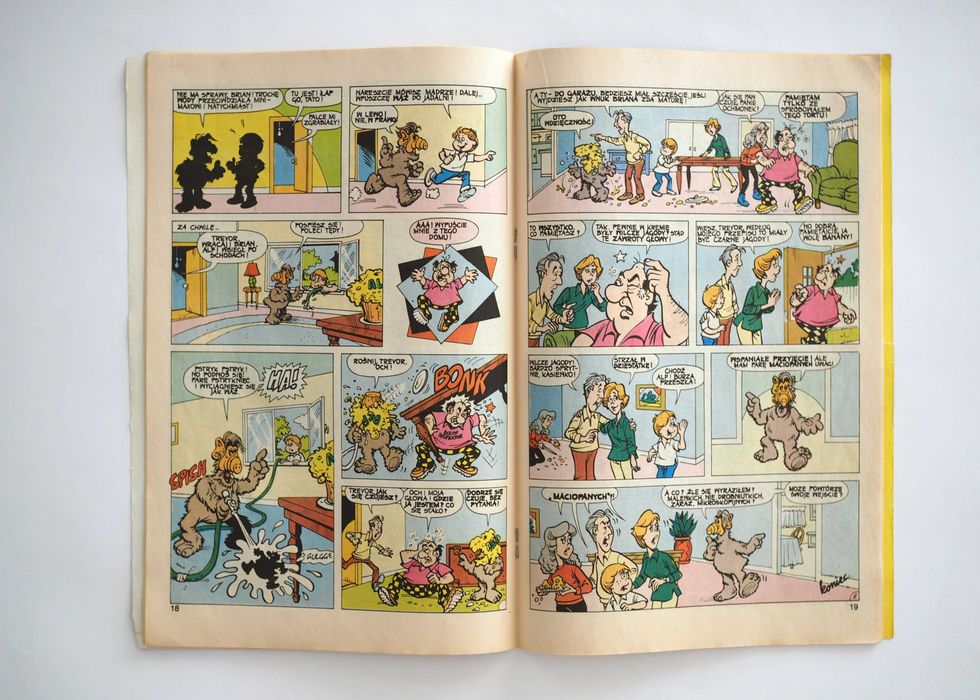 Komiksy Alf nr2 + Mickey Mouse