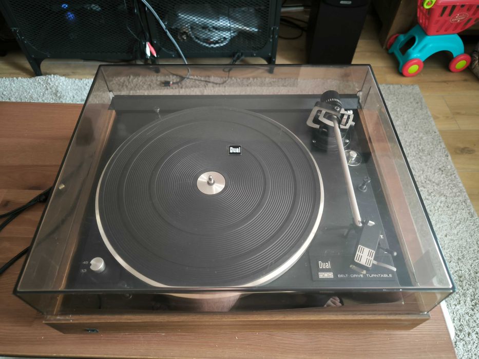 Dual cs502 wkladka shure m75 z nową igła mb71 stan idealny