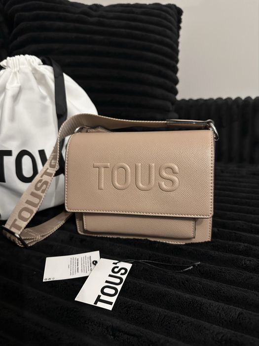 Torebka Tous pudrowy róż