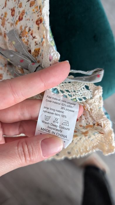 Poduszka dekoracyjna 40x40 cm bawełna