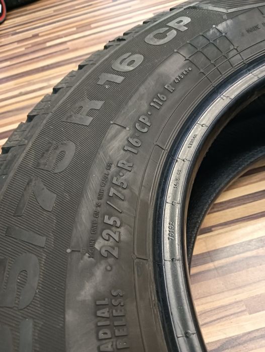 225/75/16C Continental Vancocamper opony letnie 2szt