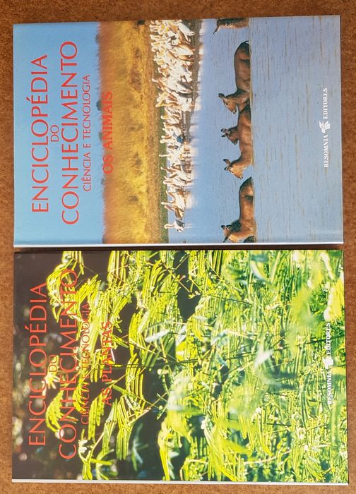 Enciclopédia do conhecimento - 8 livros novos na caixa original