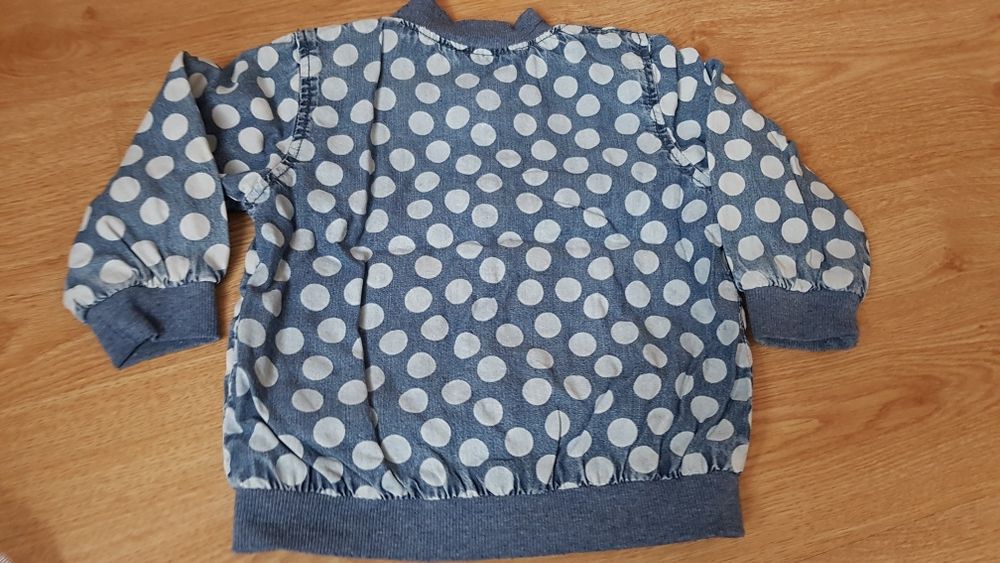 Bluza kurtka bomberka H&M r. 74