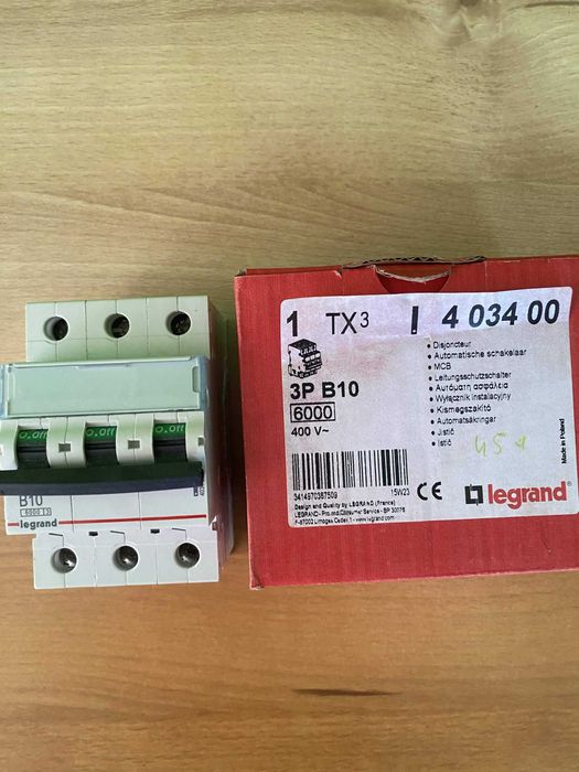 Legrand 3P B10 400V