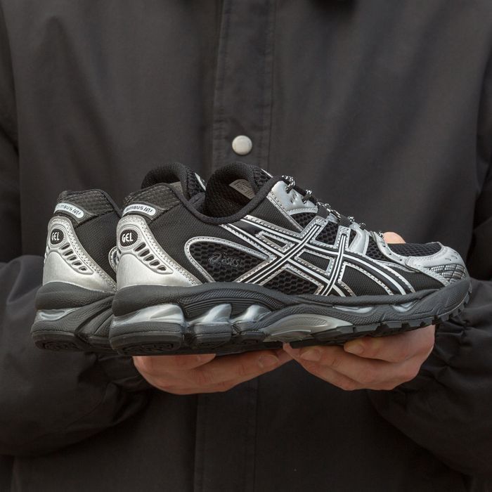 Кросівки Asics Gel-nimbus 10.1 Black/Silver premium | Кроссовки Асикс чоловічі