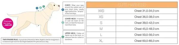 Шлея Q-Fit Harness - Matrix Lime Green/M