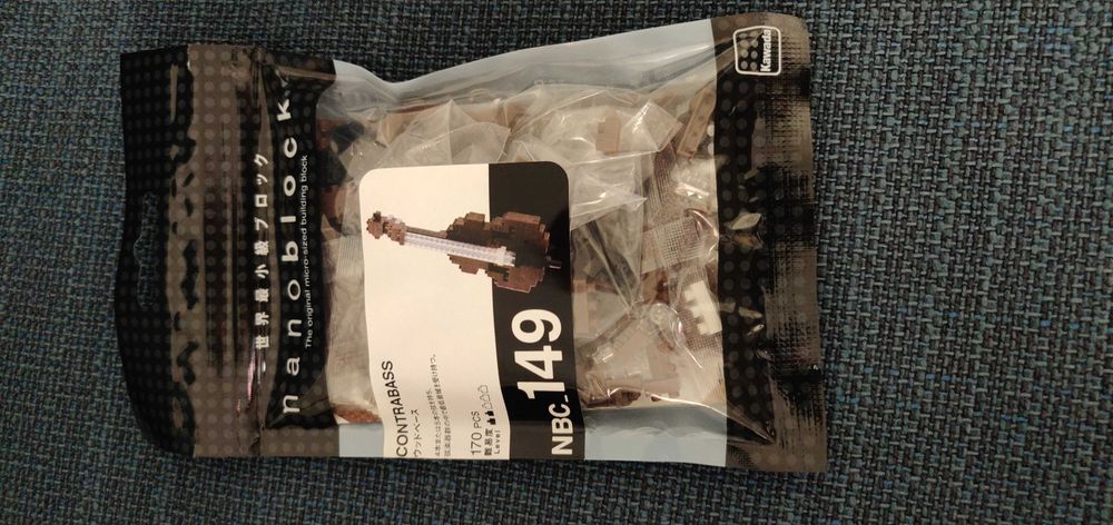 Nanoblock Contrabass NBC-149 Puzzle Tipo Lego