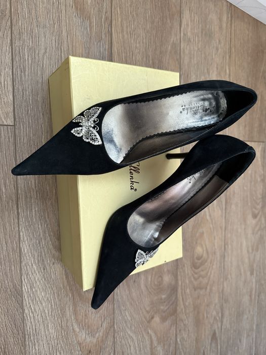 Туфлі замшеві 37 р