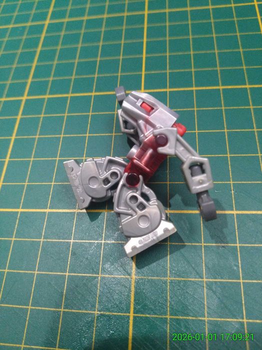 LEGO figurka Exo-Force używana-Devastator Czerwony. DobryStan