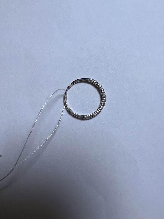 Золотое кольцо с бриллиантами дорожка Sova белое золото 585 проба